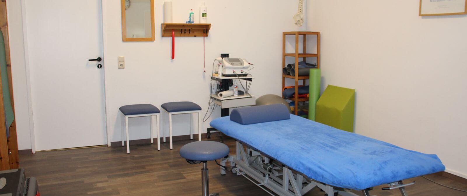 Behandlungsraum Physiotherapie